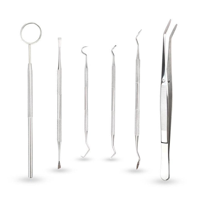 Best of 6pc / 4pc / 3pc Dental Mirror Stainless Steel Dental Instrument Dentist Tool Set Probe Tooth Care Kit Tweezer Hoe Sickle Scaler Reviews & Tips