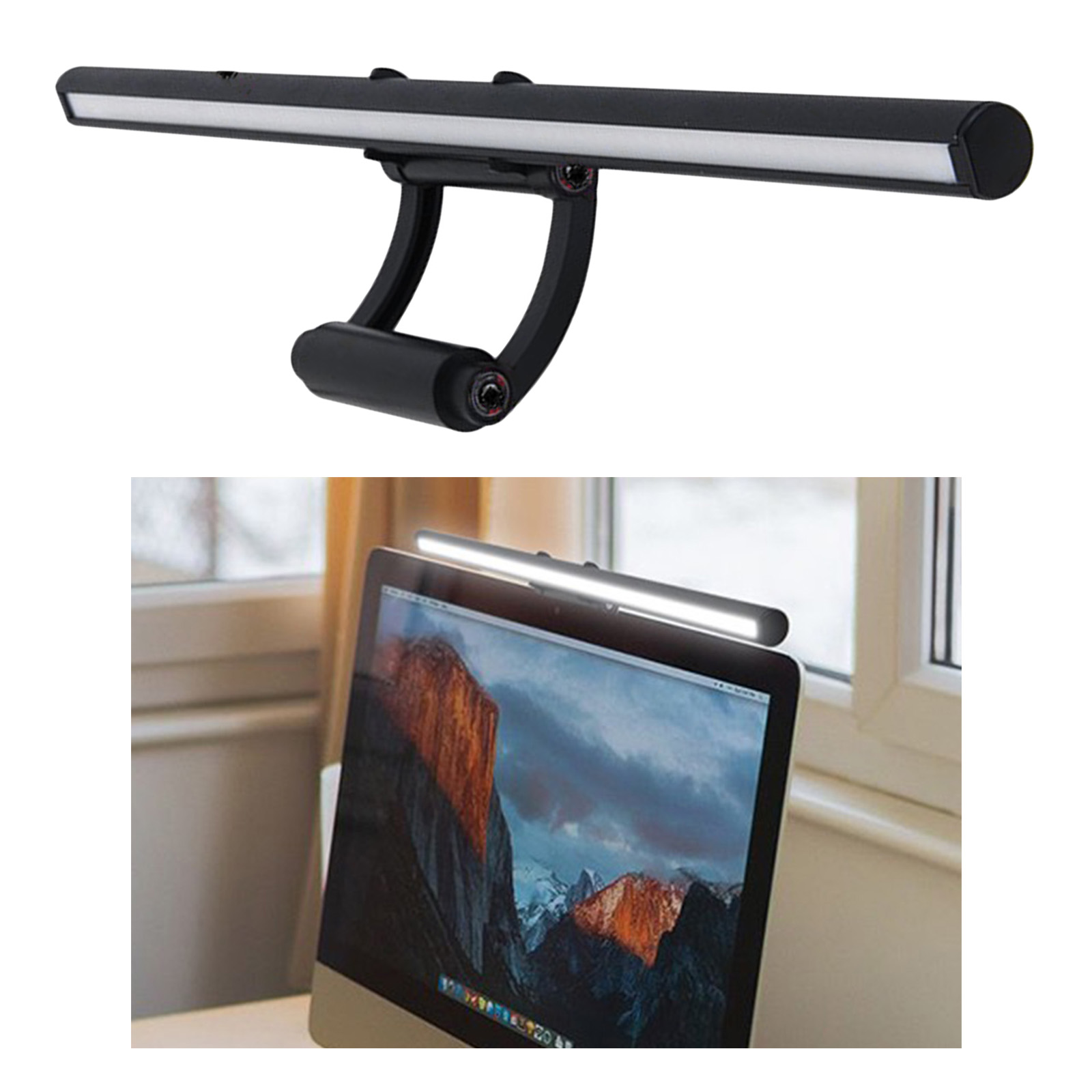 LED Monitor Light with No  on Screen USB Powered Computer Monitor Light
