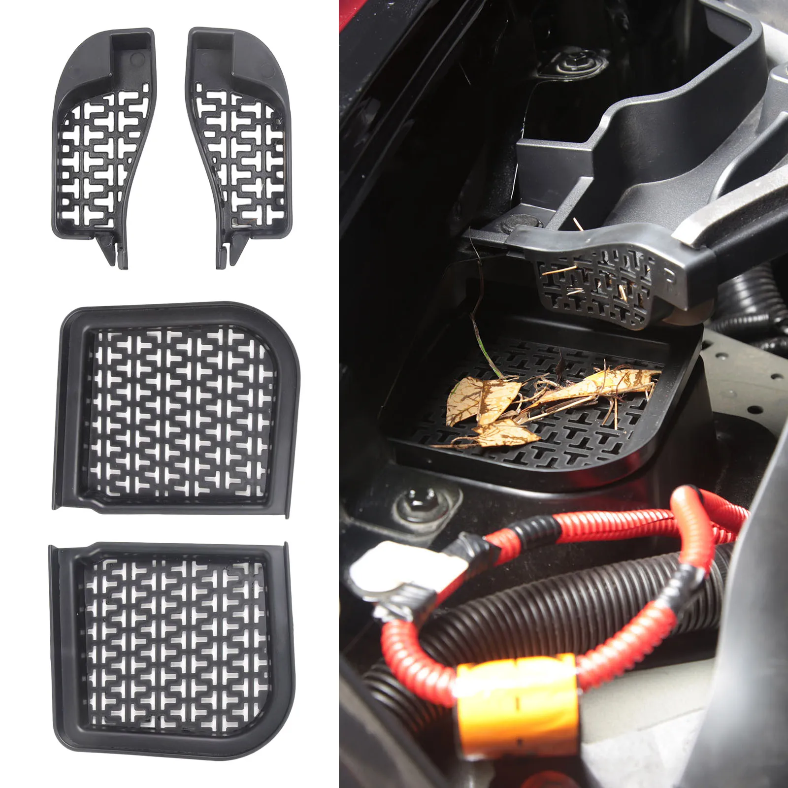 Filter Element Screen Filter Protector Protection Cover Filter Screen for Tesla Model Y ABS Plastic Prevent clogging