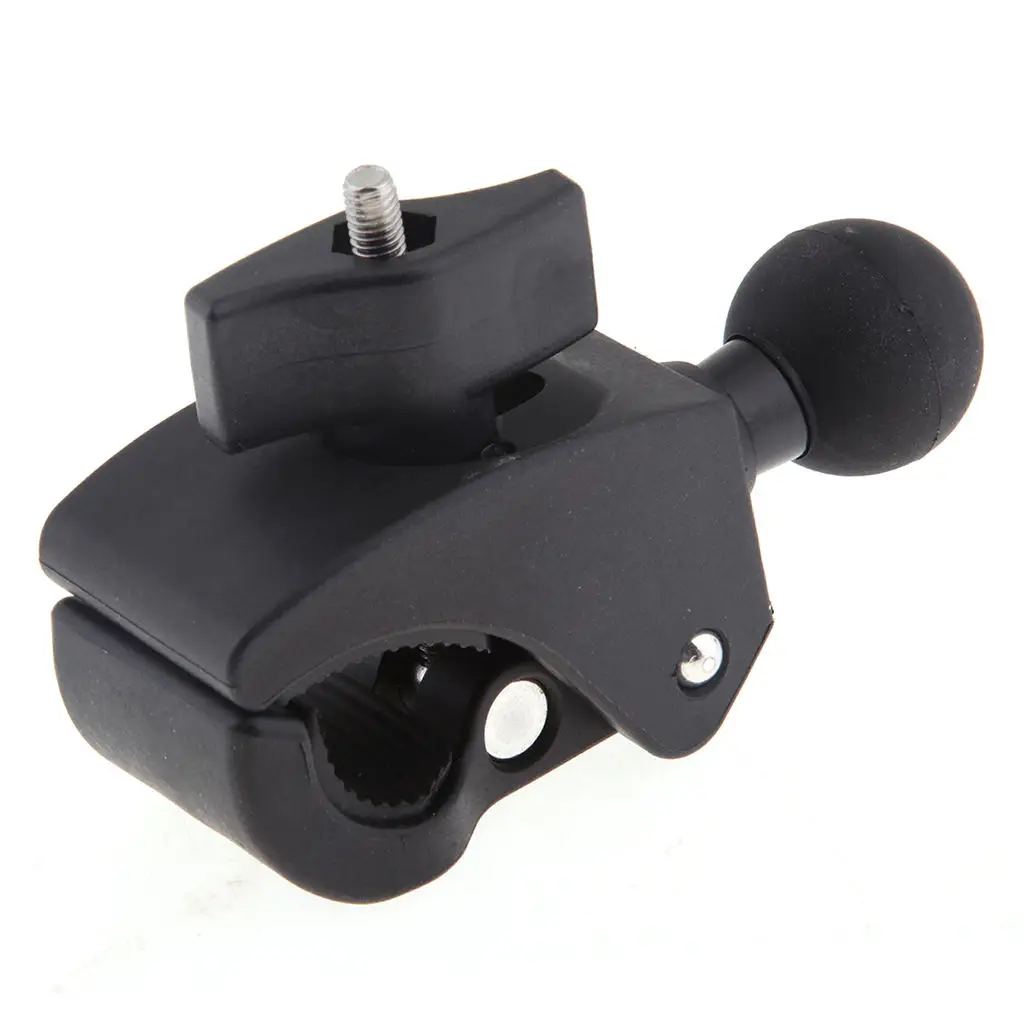 1`` Motorbike Ball Adapter Clamp Handlebar Mount 16-38mm Socket Phone Holder