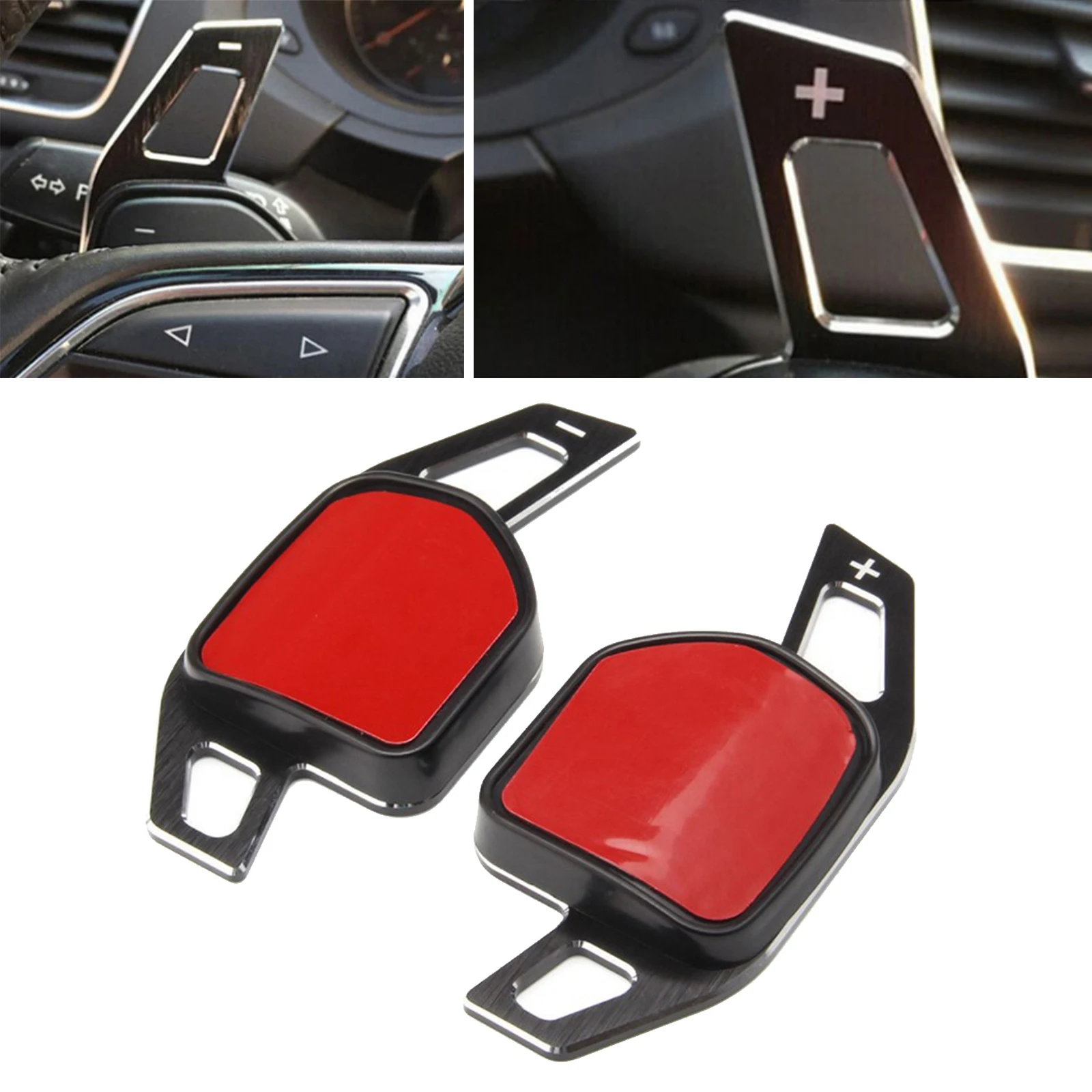 2x Steering Wheel Paddle Shift Extensions for Audi TT/ TTS(2007-2011), R8(2009-2011), A1(2010-2011)