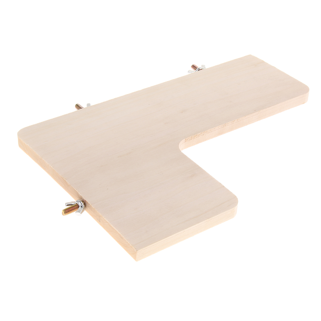 Wood Hamsters Platform Cage Stand Toy Pet Parrot Springboard Chinchillas Toys Pet Playground