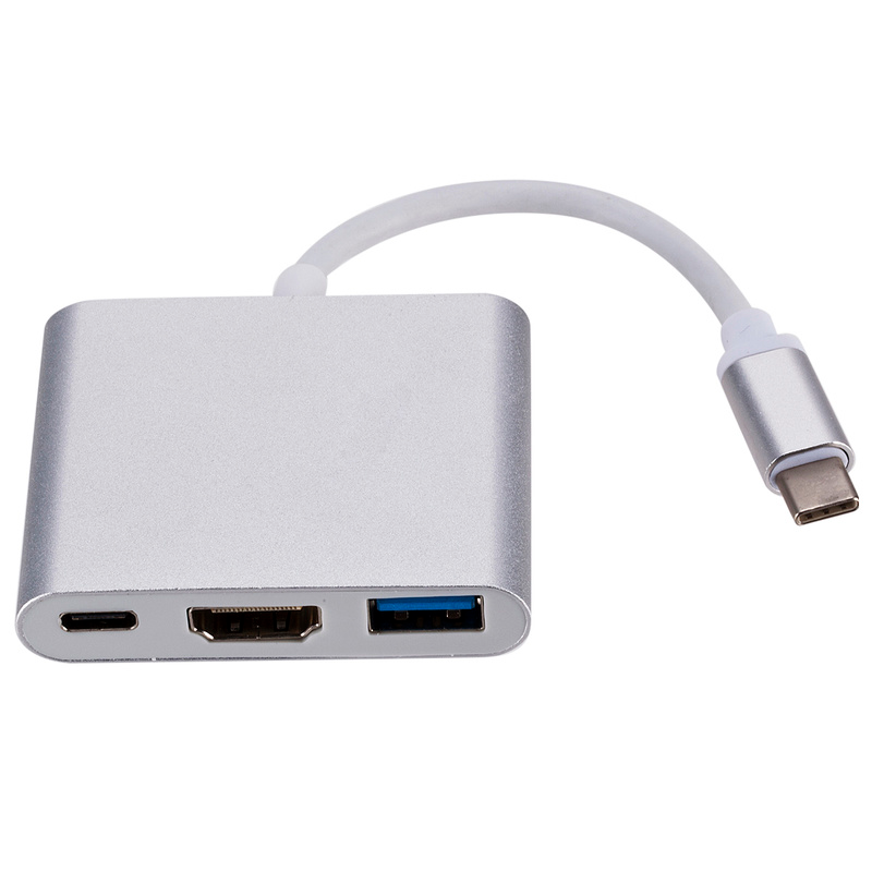 Conversor de Usb Drive com pd para Macbook 3.1 tipo c para Hdmi Compatível com 4k para Samsung Dex com Modo Pro - Air 2022 3 Computador e Escritório