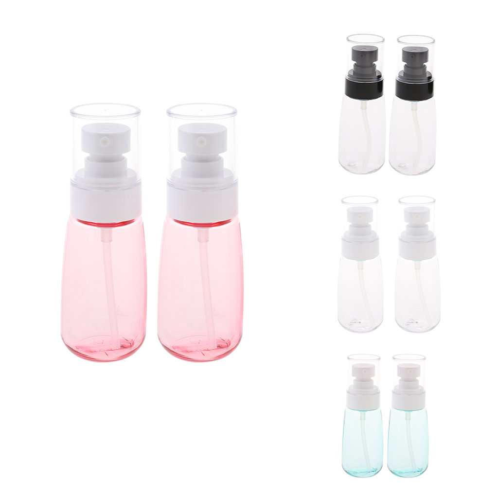 2 Pieces 60ml Essential Oils Bottle Sample Vials, Good for Cosmetic Cream Lotion Fragrance Perfect for Travel Home Work