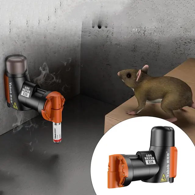 Automatic Intelligent Rodent Killer Pneumatic Mouse Rat Trap Mouse Killer  Electronic Rodent Mouse Home Pest Control Rat