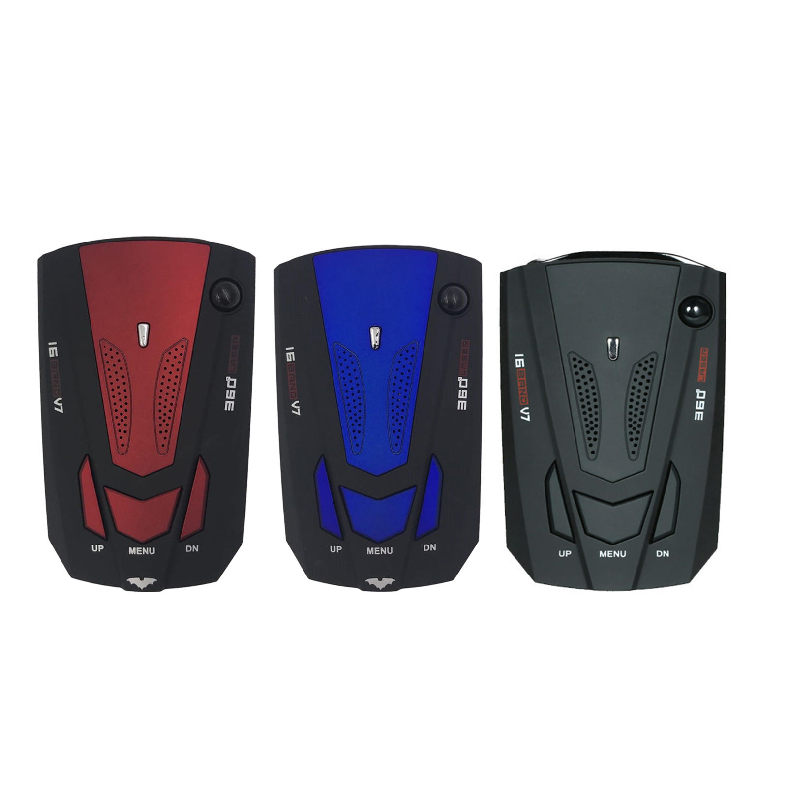 V7 Speed Detector Car Mobile Speedometer Electronic Dog Universal Voice Alert Alarm Warning 16 Band