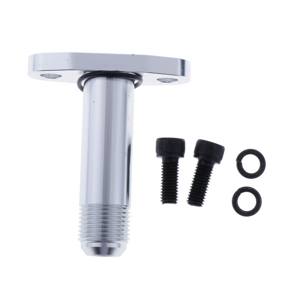 Extended 10AN Turbo Oil Drain Flange Fitting For Precision and  T3/T4 Turbochargers