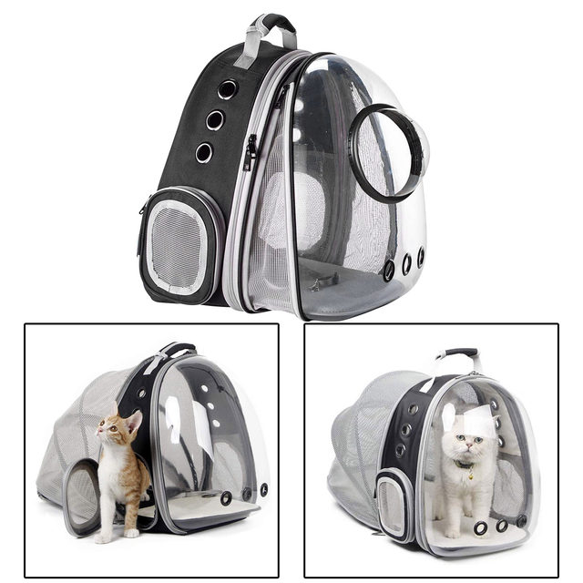 Portable Travel Pet Carrier Bubble Backpack for Dog and Cat Dome Space  Capsule Waterproof Knapsack Outdoor