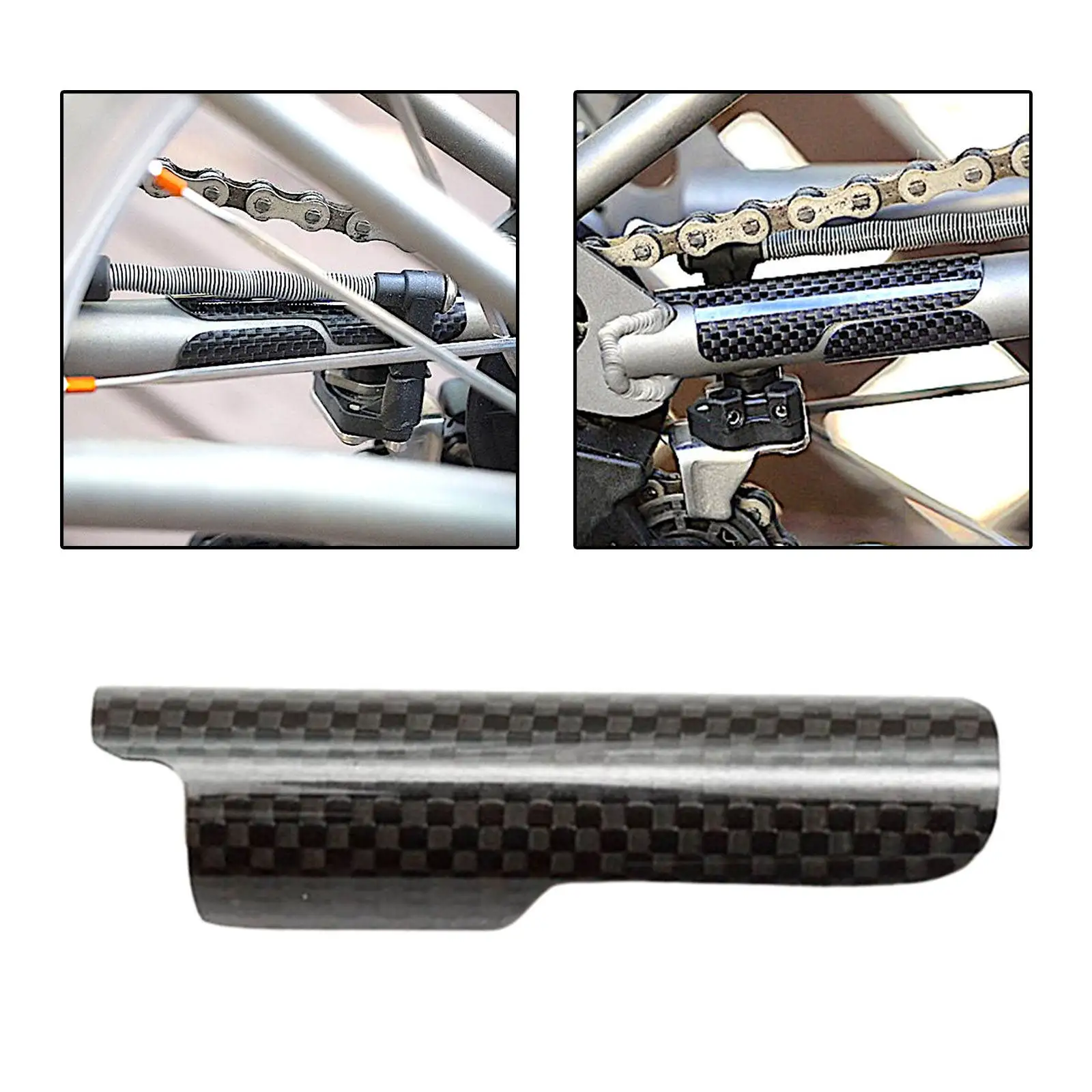 Bike BB Frame Protector for Brompton Bicycle Bottom Bracket Protection Cover Guard Shim Sticker Cycling Chain E Hook Protect