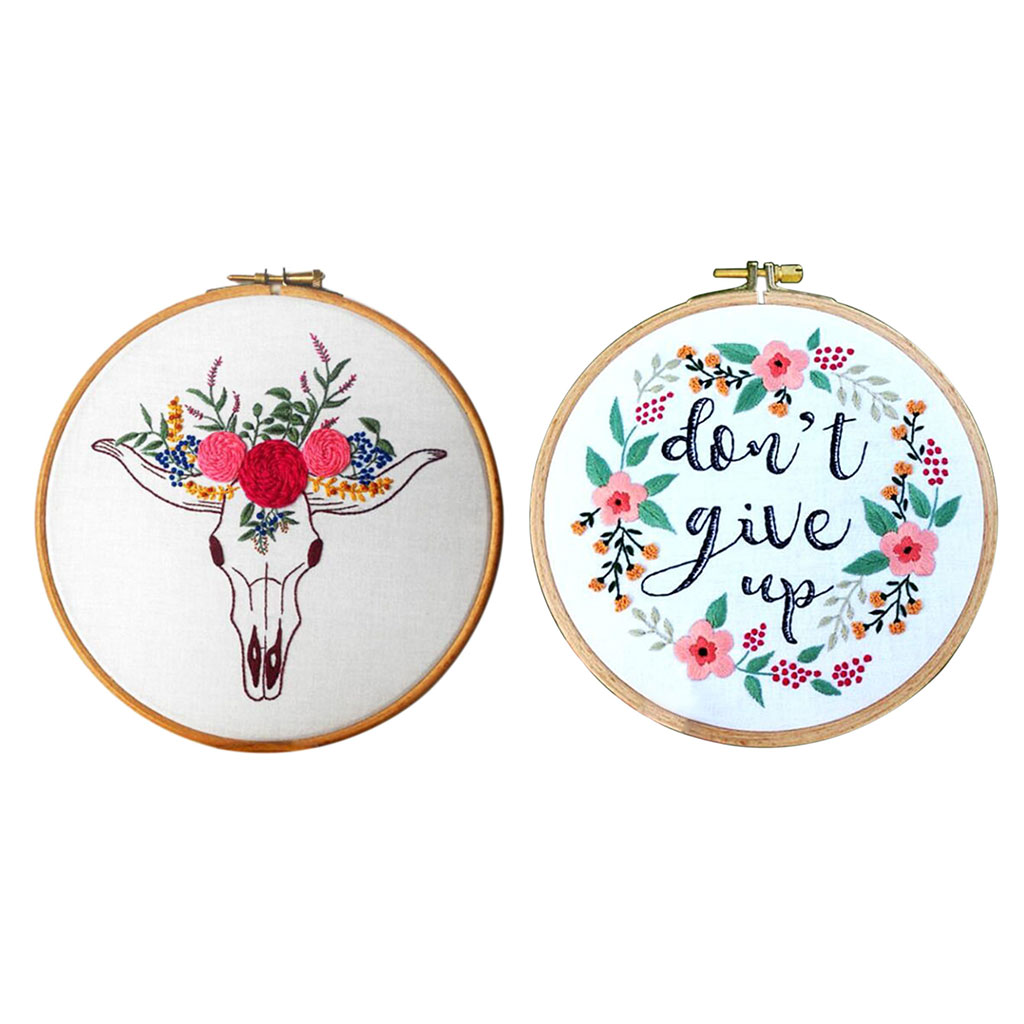 Embroidery Starter Kit Cross Stitch Kits Handmade Needlework Garland Pattern