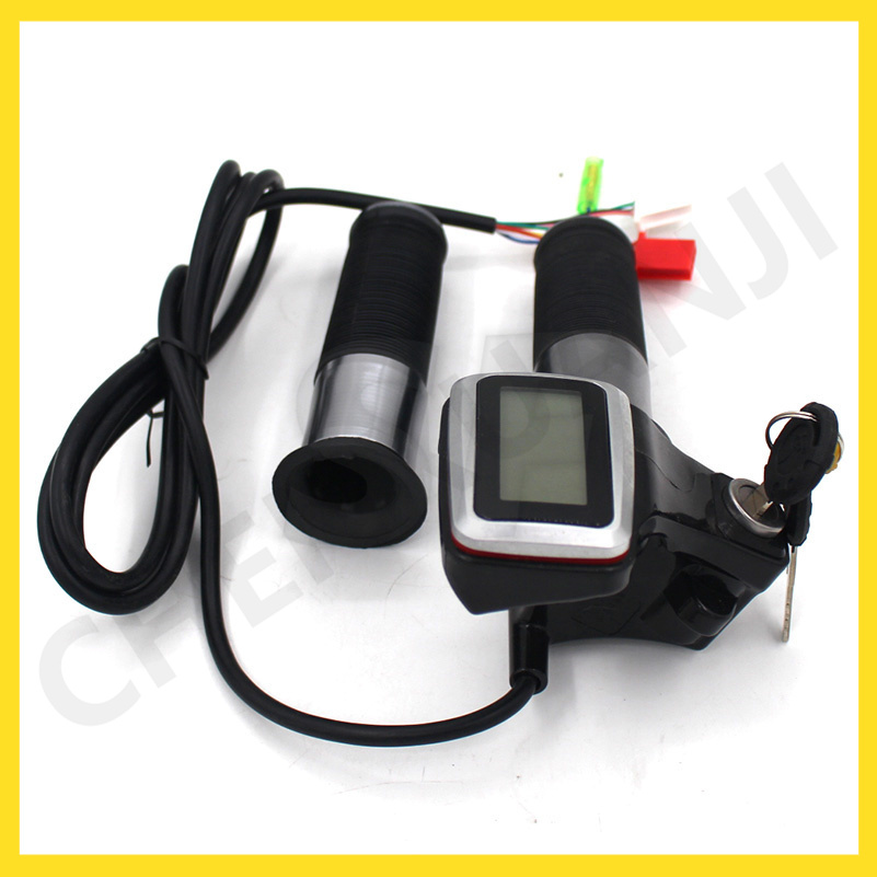 60V LCD Schalter Griff Display Getriebe High und Low Speed Nachtlicht für Citycoco Modifizierte Zubehör Teile – Detail 9
