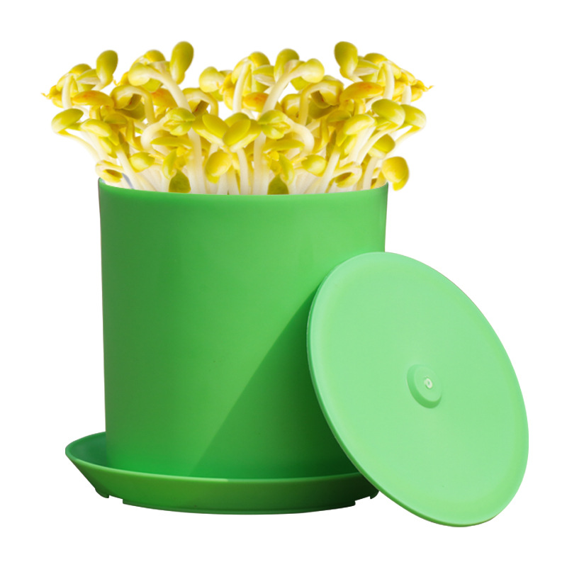 Garden Soil-Free Bean Sprout Jar Seeding Planting Nursery Tray Growing