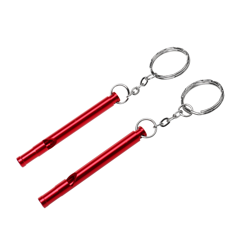 High Quality 2pcs Outdoor Survival Camping Training Emergency Safety Whistle School Football Training Travel Hiking Access Tool