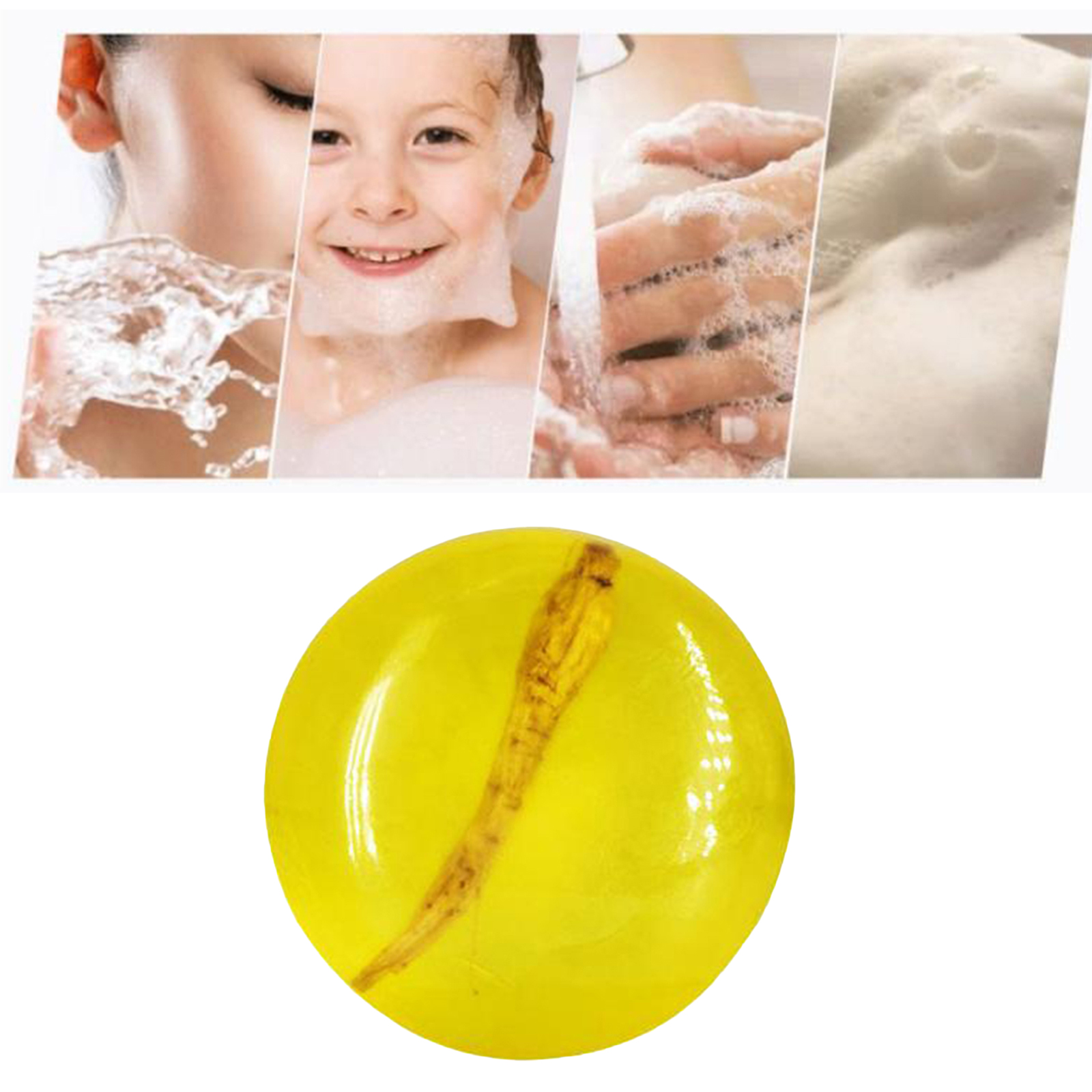 Moistening Wash Face Sophora Soaps Bar, Anti Mites, 100g Body Cleansing, Acne Treatment, Cleanser Soap, Sulphur Soap