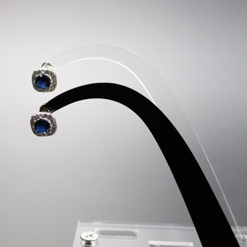Acrylic Earring Try On Stick Forecast Shop Special Tool Ear Stud Jewelry Trial Display Holder Stand Case Shelf Organizer