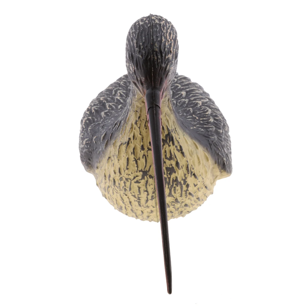 Bird Decoy Long Beaked Bird Rodent Deter Scarer Weed Bird Control Scarecrow Pest Repellent Garden Protector