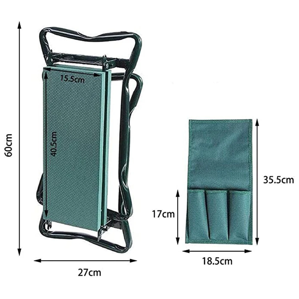steel toe hiking boots 2 pcs Garden Kneeler and Seat With Tool Pouch Green Side Bag Pockets for Garden Bench Stools Home Gardening Accessories safety jacket