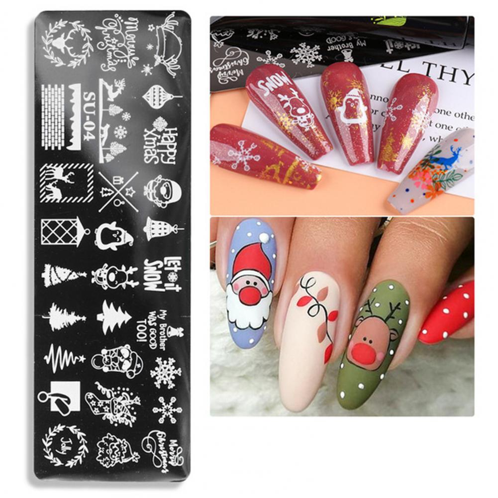 Nail Stamping Plates Human Face Design Multiple Pictures Solid Manicure Art Stainless Steel Printing Plate for Girl Nail Stamping Plates Human Face Design Multiple Pictures Solid Manicure Art Stainless Steel Printing Plate for Girl