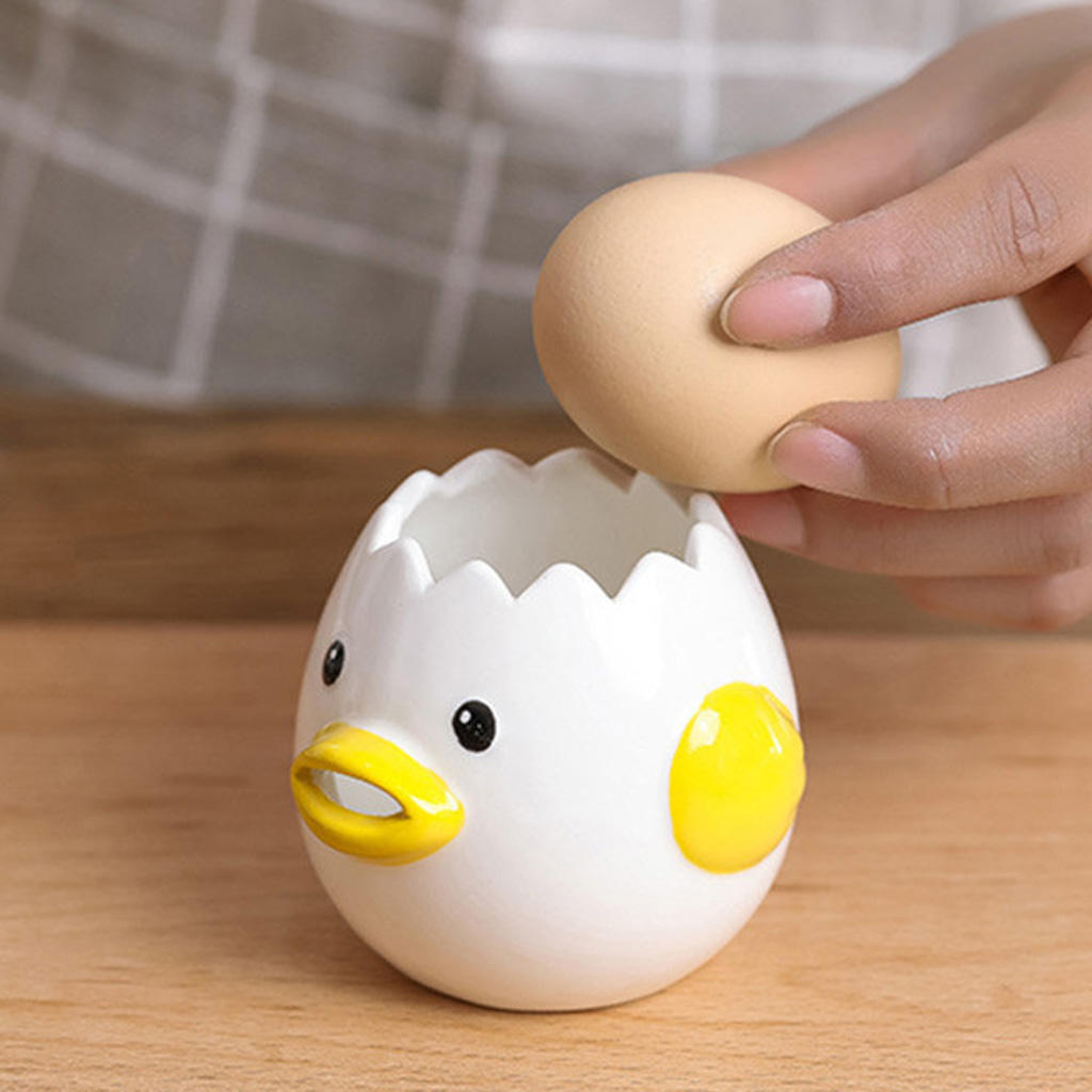 Creative Cartoon Chicken Egg White Divider Tool Yolk Filter Gadgets Kitchen Accessories Separating Divider Tool