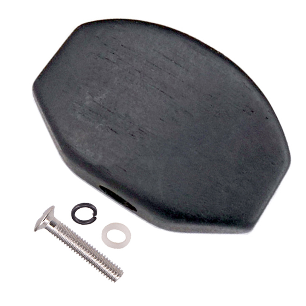 6x Wooden Square Tuning Machine Caps Buttons Replacement for Acoustic Folk Guitar DIY