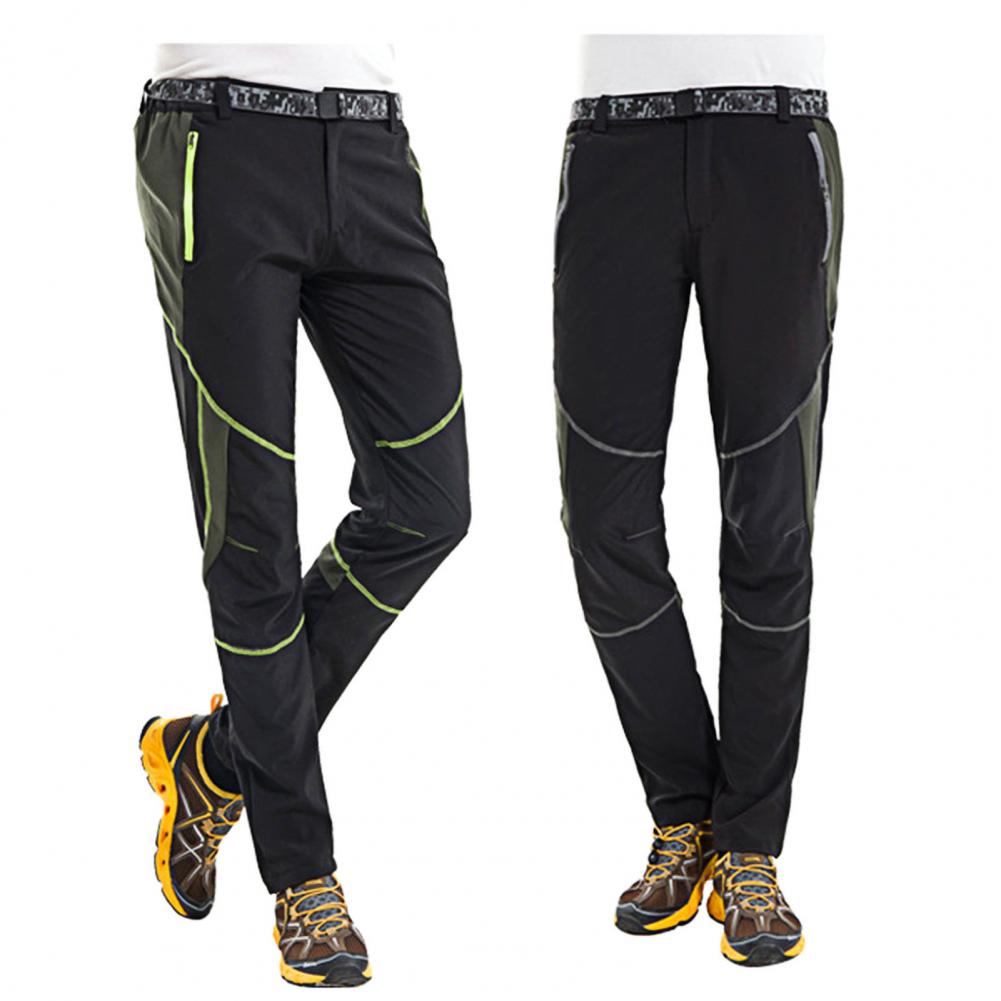 Description Picture 3 of itemNUONEKO Men's Softshell Winter Hiking Pants Waterproof & Windproof Warm Fleece, Thick, Reflective, Outdoor Sports Trousers