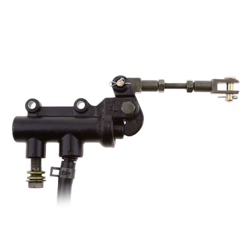 Motorcycle Rear Brake Master Cylinder with Reservoir for 50cc 70cc 90cc 110cc