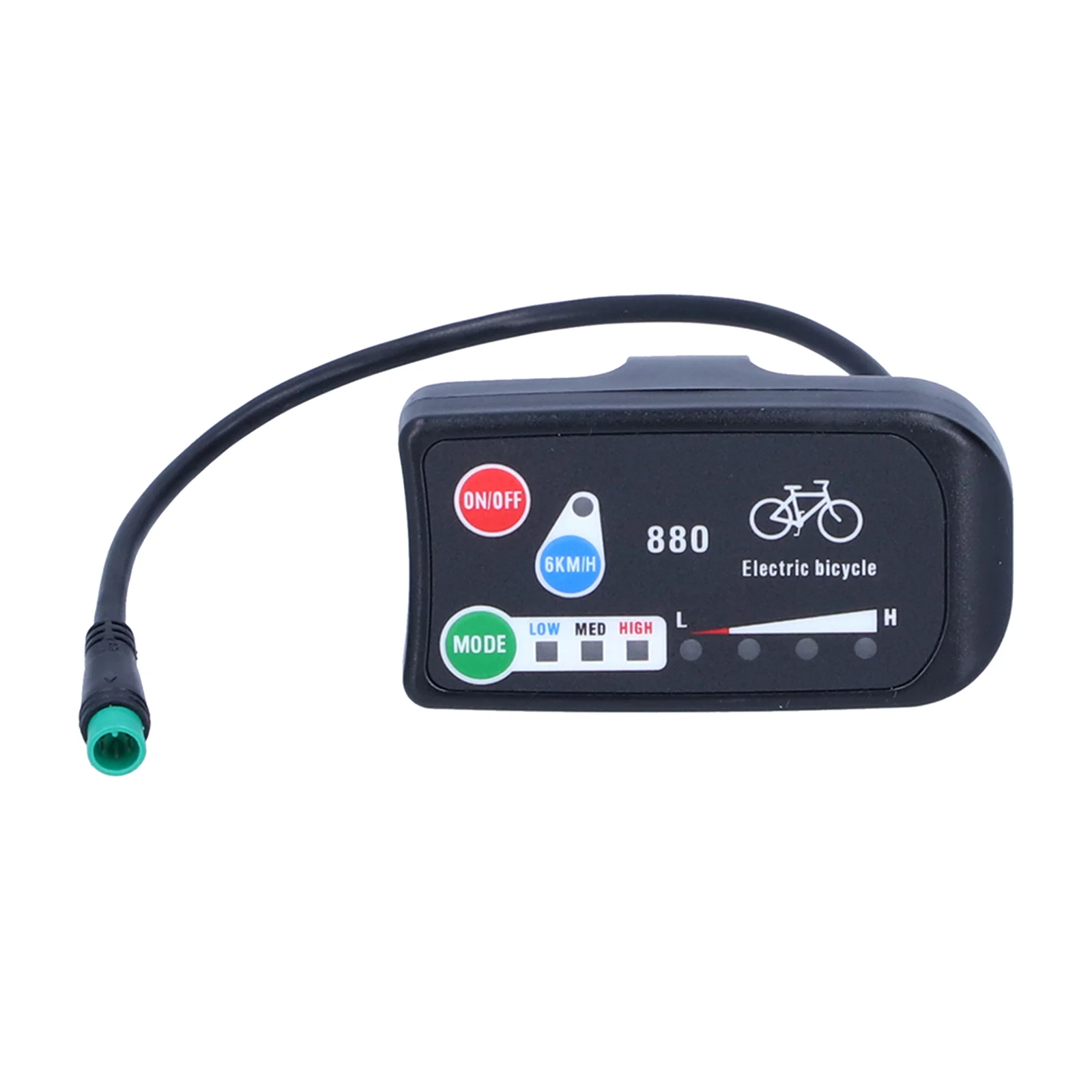 FOCAN Ebike LED Display 24V 36V 48V S800 810 Electric Bicycle Bike Display for Electric scooter brushless controller 250W