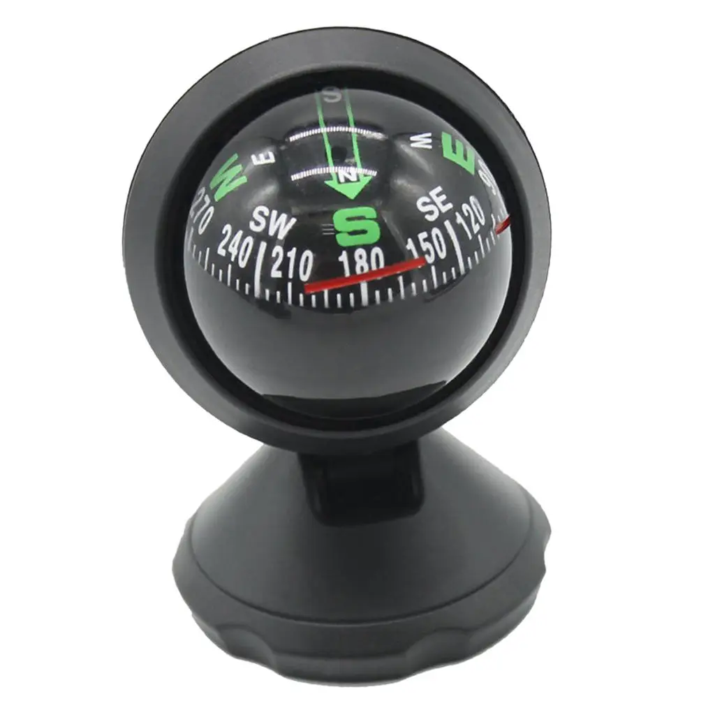 Automotive Dashboard Adjustable Navigation Compass for Universal