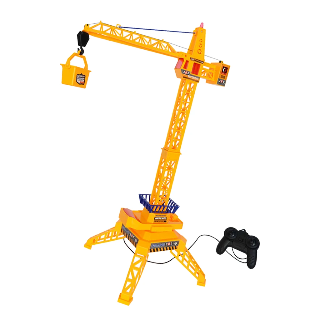 MagiDeal RC Crawler Crane Engineering Vehicle Toy Kids Educational