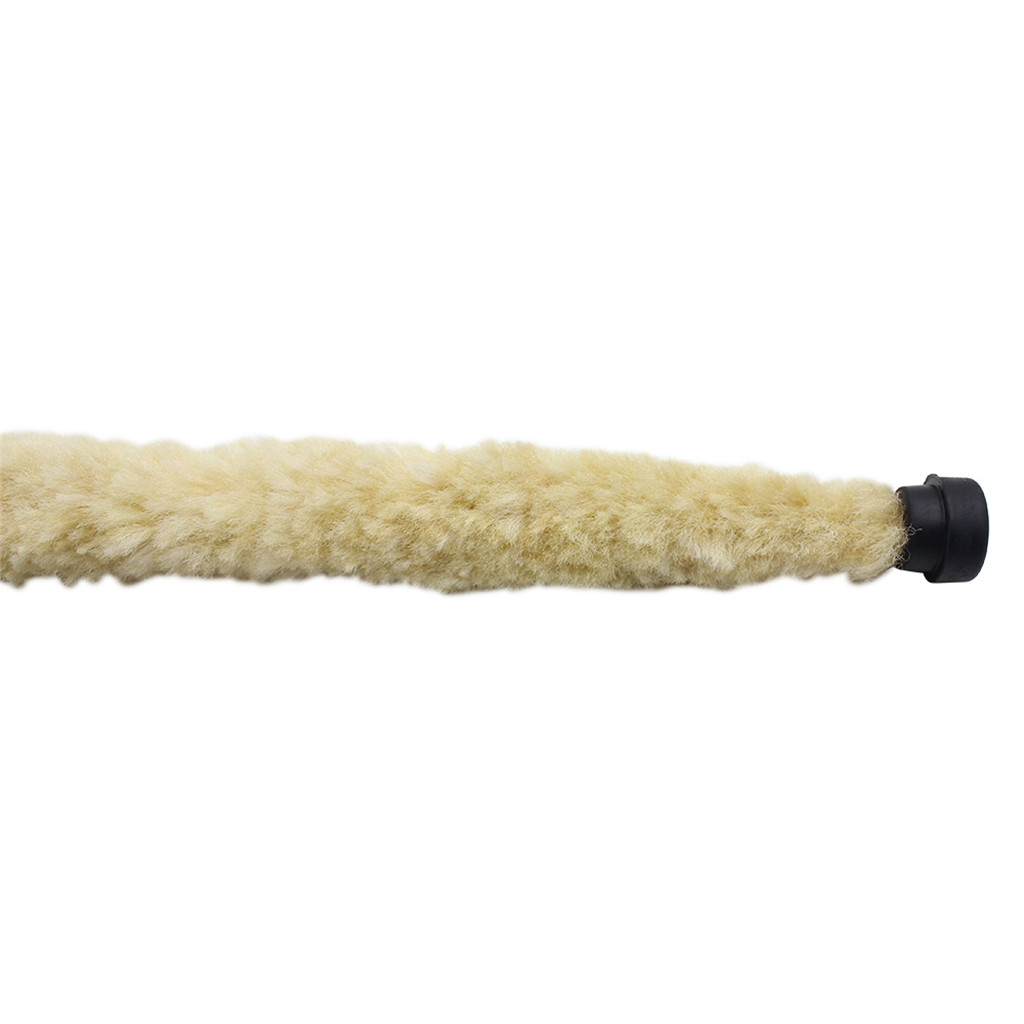Yellow Durable Cleaning O-fibres Brush Cleaner Pad Saver For Tenor Saxophone