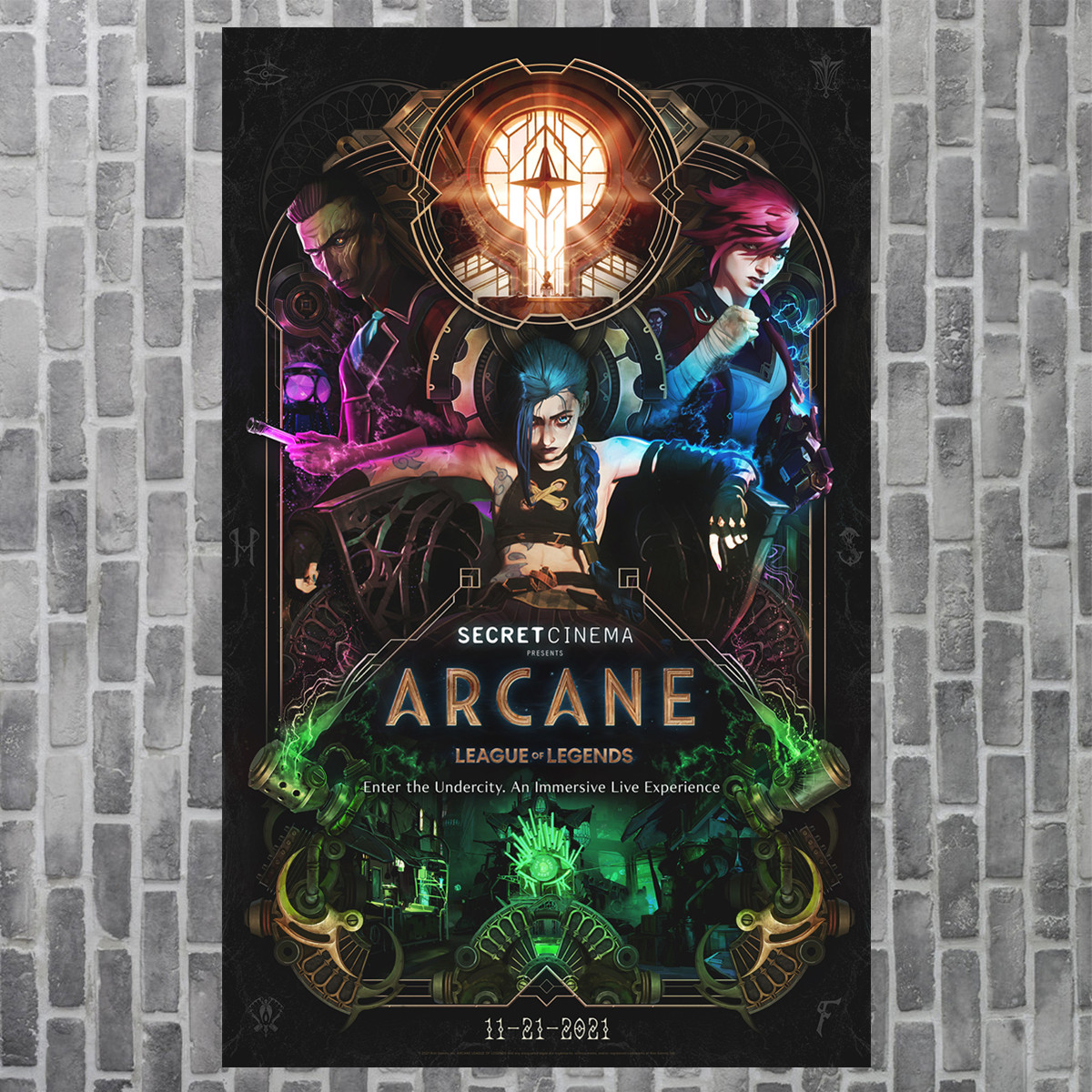 Постер игры Arcane «Лига Легенд», холщовая живопись, аниме плакаты,  настенное украшение для живой комнаты, живопись для стен, украшение для дома  | AliExpress