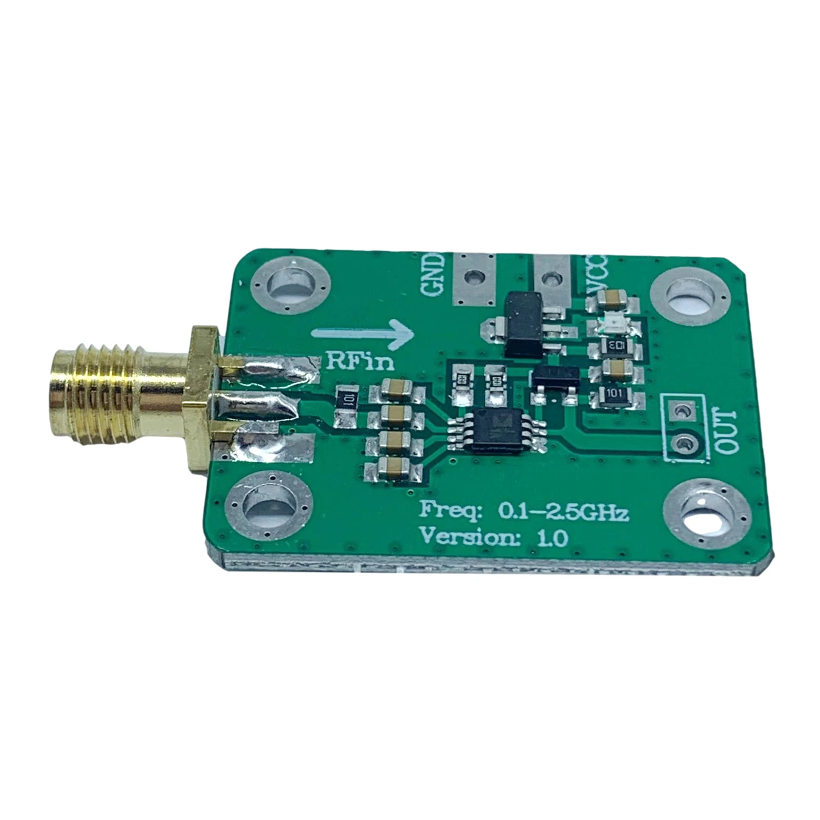 0.1-2.5GHz RF Logarithmic Detector Amplifier RSSI Measurement Power Meter Radio Frequency Signal Power Detection