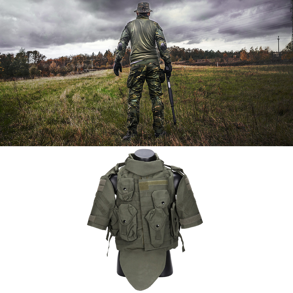 Adjustable Outdoor Release Modular Combat-Vest for Hunting Fishing Men