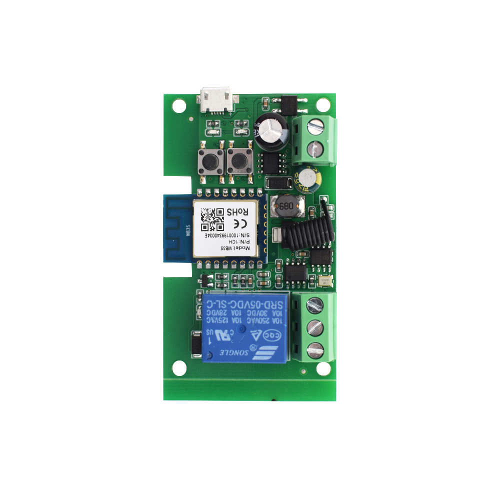 1ch 7-32v mini wifi luz controlador 433