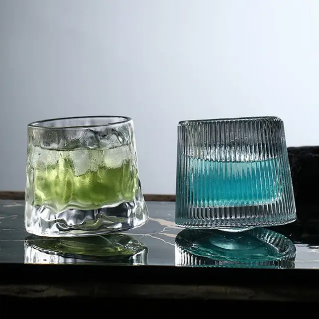 Vasos transparentes de vidrio para beber té, vasos de agua para cocina, Bar  y comedor, 300 ml, 270 ml, 350 ml, 250 ml, rosa, azul, verde - AliExpress