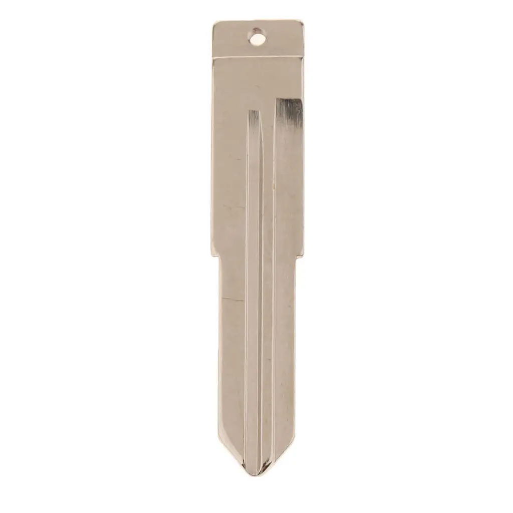 Durable Replacement Uncut Smart Emergency Insert Key Blank Blade for Mitsubishi (50x10x5mm)