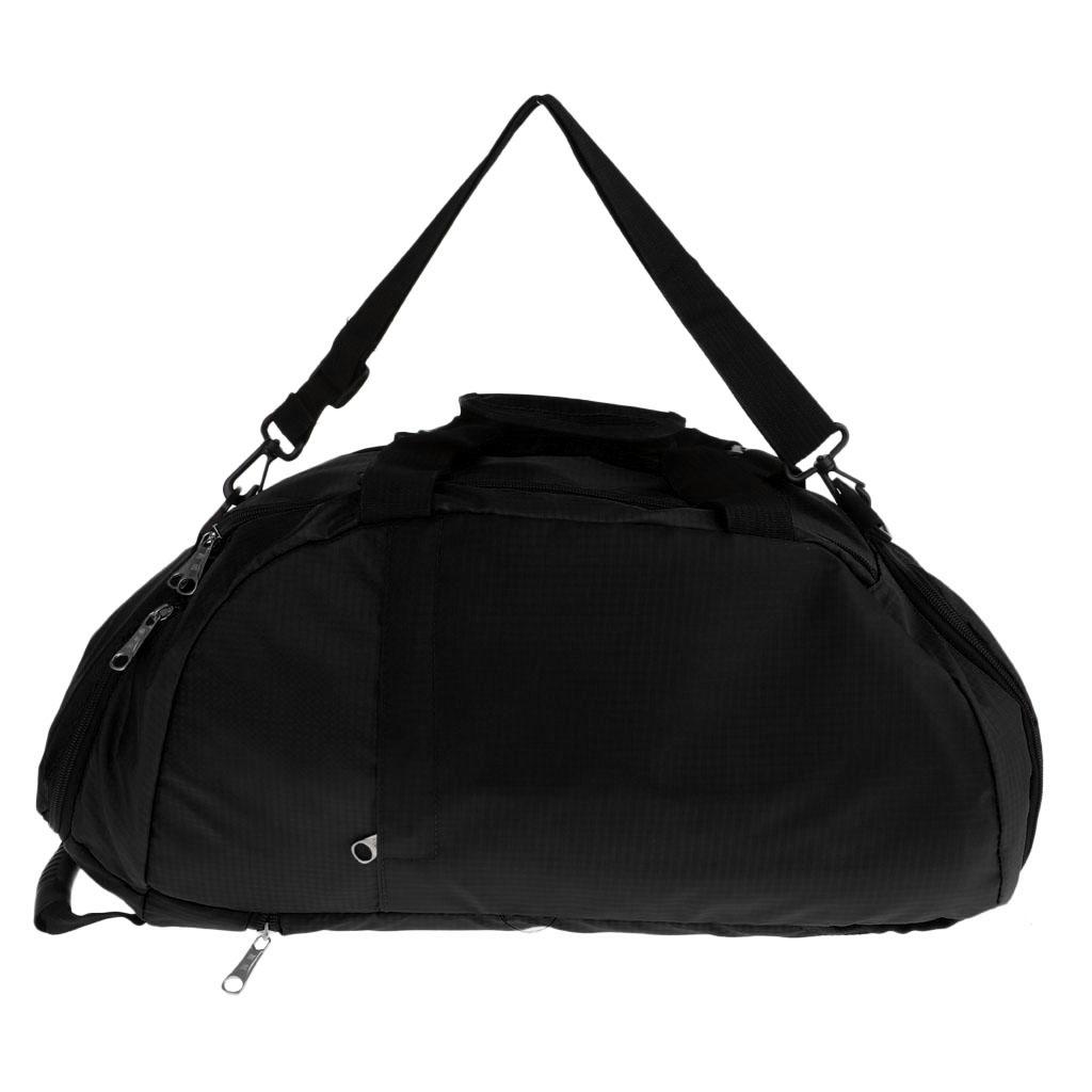 3-Way Travel Duffel Bag Backpack Travel Luggage Gym Sports Shoulder Handbags Shoe Compartment for Men & Women