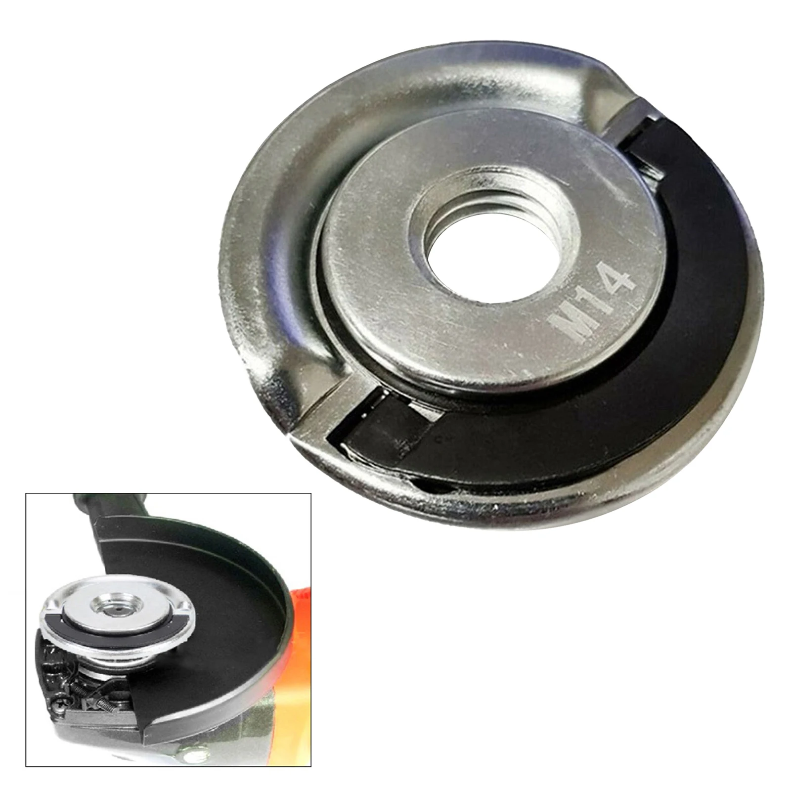 Angle Grinder Flange Lock Nuts M14 Thread Quick Change, Easy to Use and Easy to Install,Labor Saving