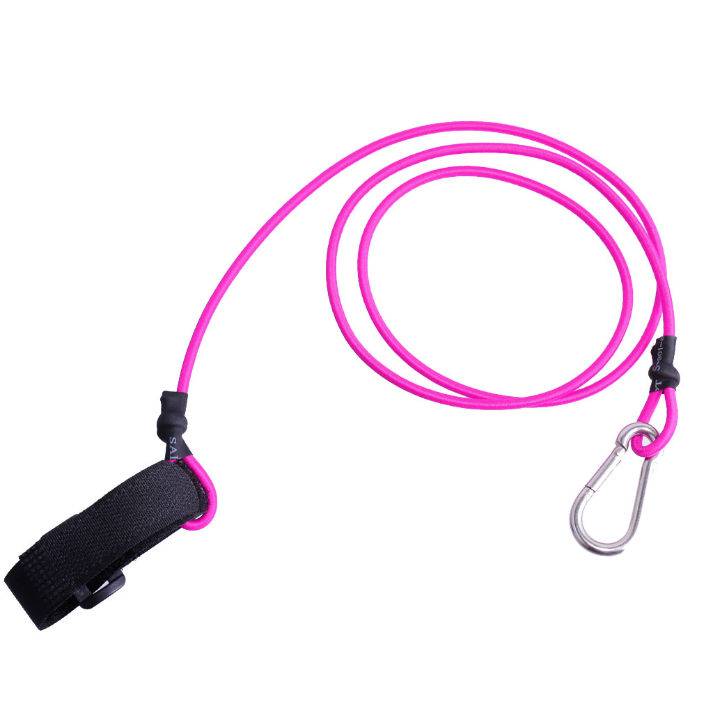 Elastic Kayak Canoe Safety Leash Fishing Rod Lanyard Paddle Leash for Kayaking Canoeing Rafting Inflatable Boat Accessories