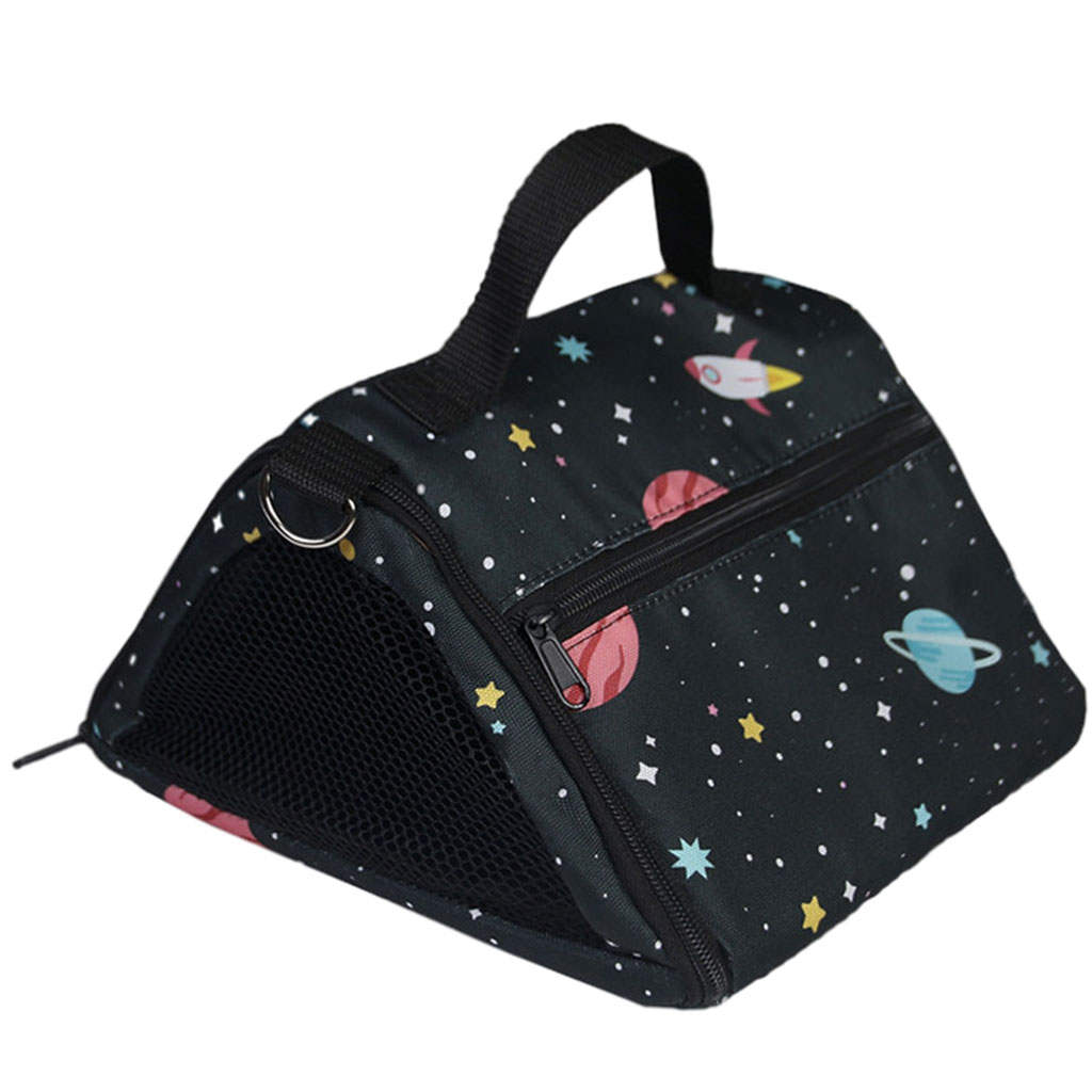 Single Shoulder Hamster Cage Takeaway Portable Pet Carry Holder Pet Bag Hedgehog Carrying Bag for Traveling