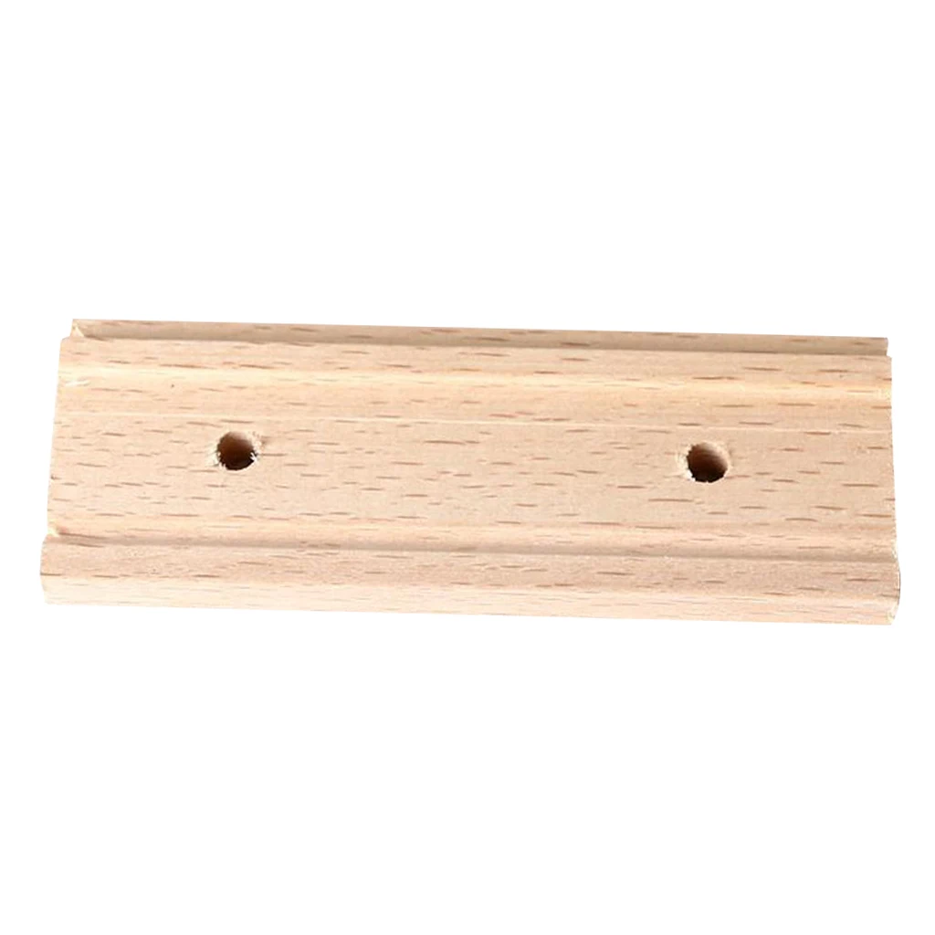 Wooden 10 Key Kalimba Bridge Nuts Mbiras Musical Instruments Luthier Supplies Accessories Parts 9x3.5x0.7cm