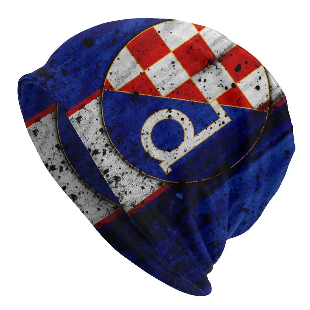 Gnk Dinamo Zagreb Croatia Bonnet Hat Goth Outdoor Skullies Beanies Hat for Men Women Knitting Hats Spring Warm Dual-use Cap skullies beanie
