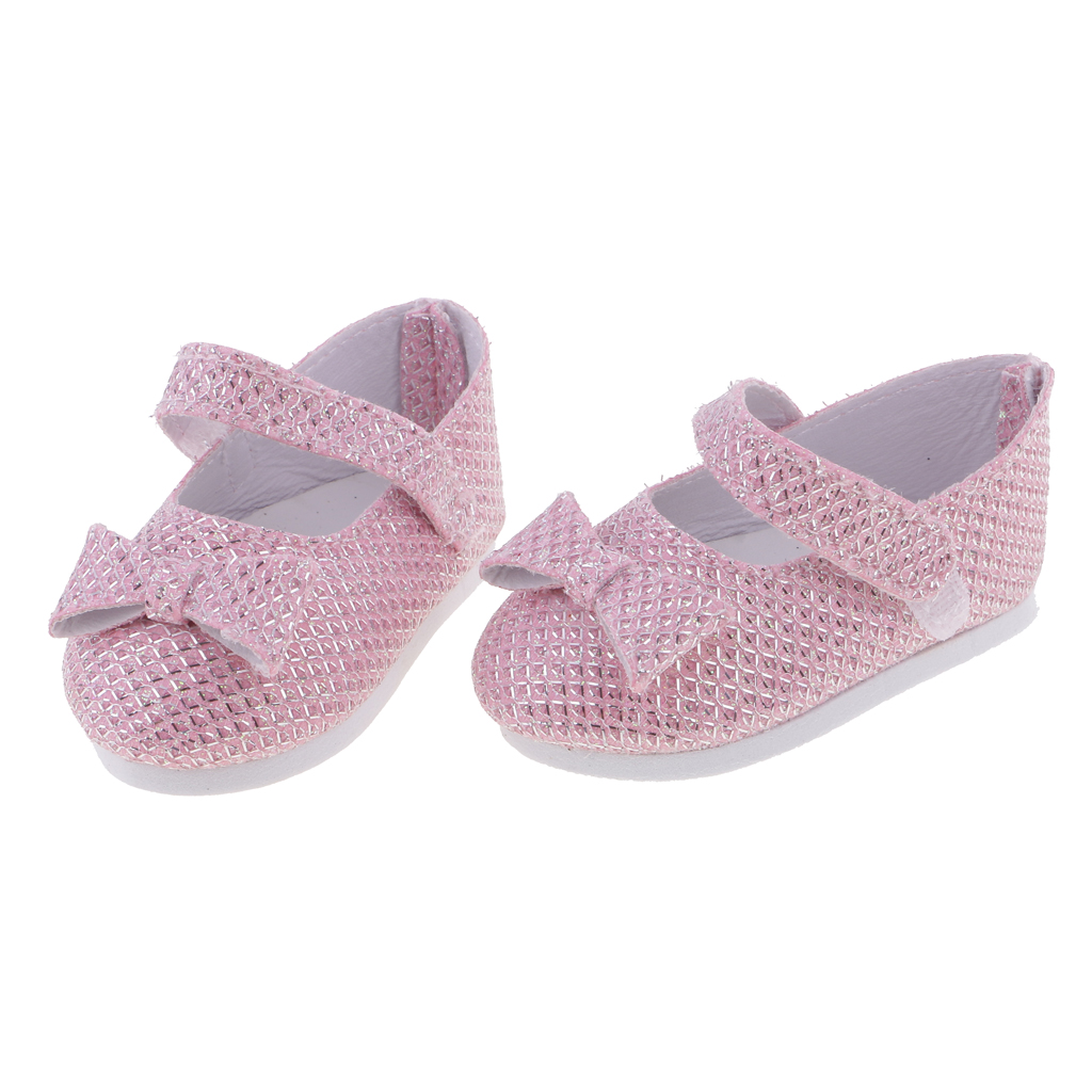 Stylish Outfit Bowknot Shoes Flats for 18