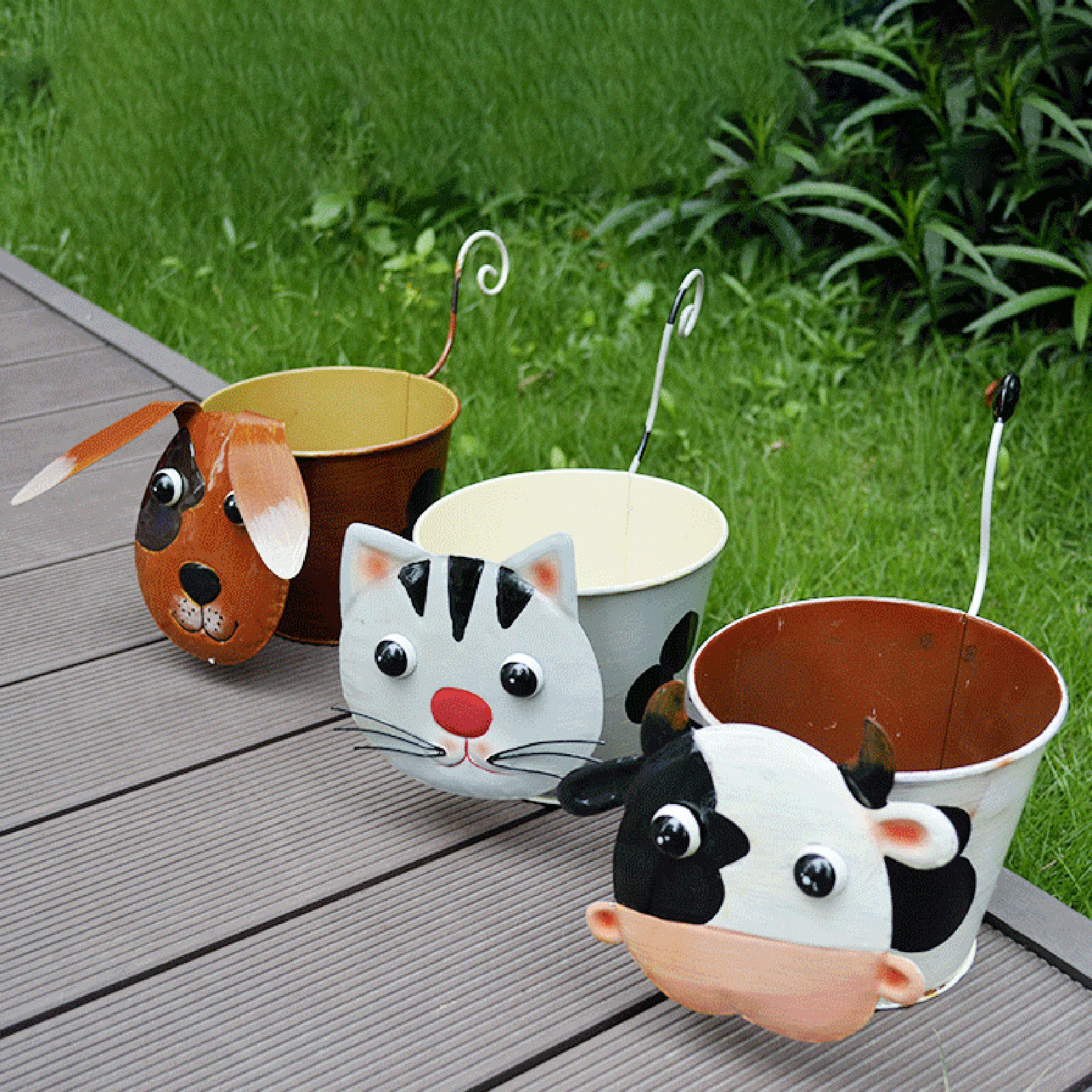 Animal Iron Flower Pot - image Ha61a0788844e459baa60da26ef1a884di on https://belltowercn.com