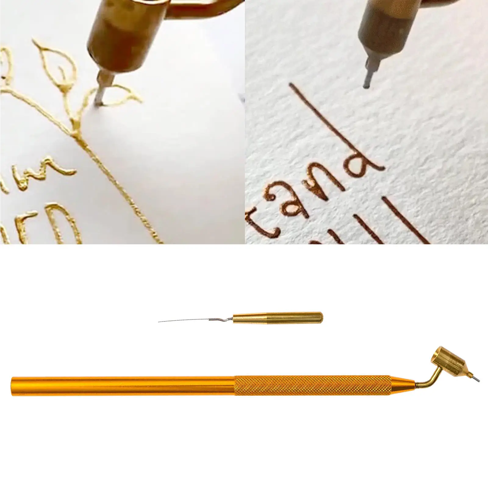 Fluid Fine Line Metal Creative Applicator Paint Precision 0.5mm TIP Paint Applicator Pen for Drawing Scratch Repair Rock Chips