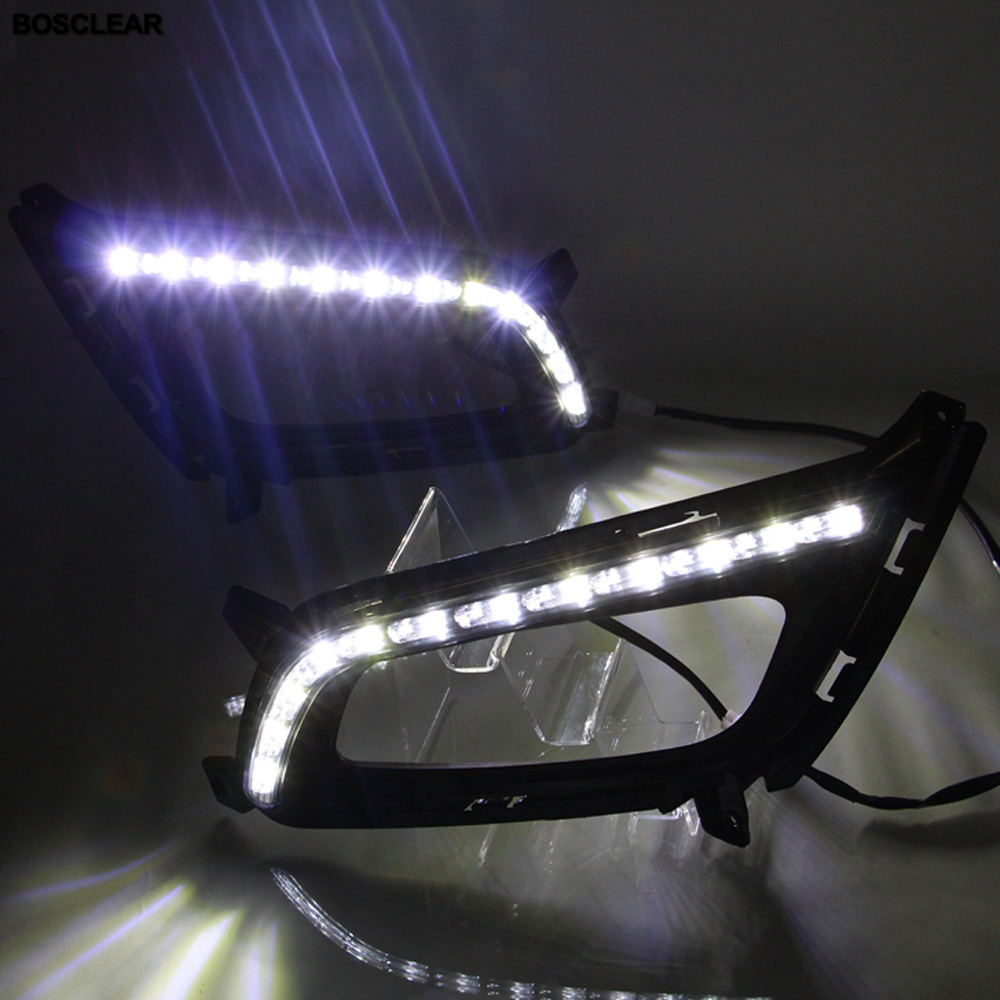 For KIA Optima K5 2014 15 16 Fog lamp Cover Daytime Running Lights