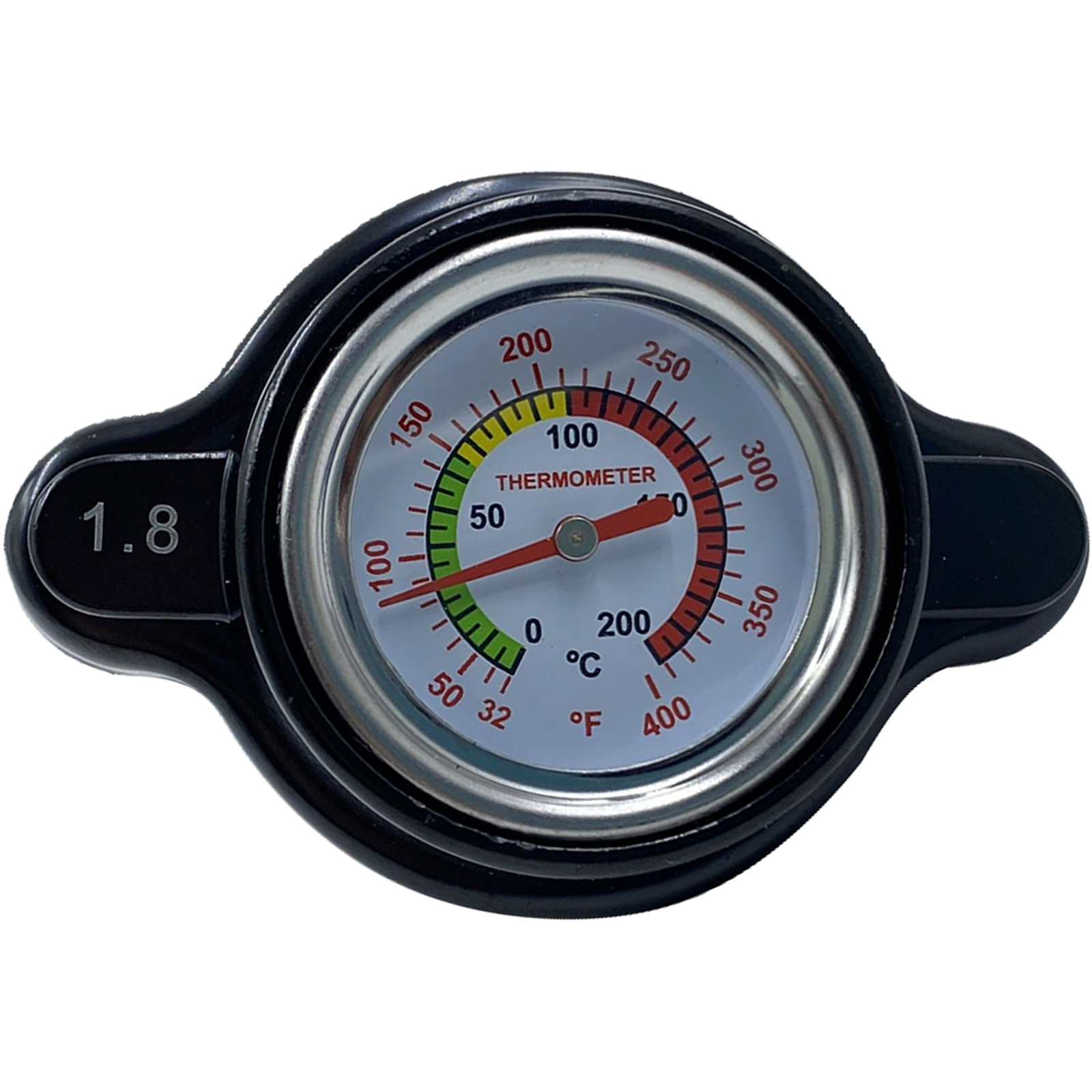 High Pressure Radiator  with Temperature Gauge, 1.8 Bar Radiator  25.6Psi for Honda CRF450R 2002-2015