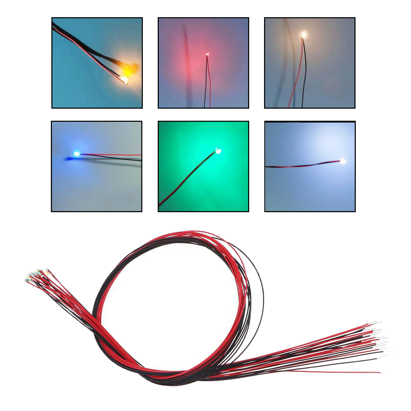 10pcs Model Train Railway Lamppost Fairy Garden Lawn LED Lights Layout 30cm DIY Landscape Layout Lighting Lamp Post Light