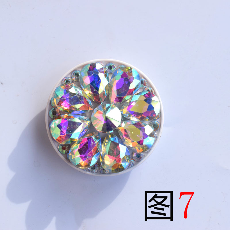Neue Runde Bling Diamant Universal Finger Ring Halter Olding Telefon Halter Smartphone Griff Für iPhone Samsung Huawei – Detail 15