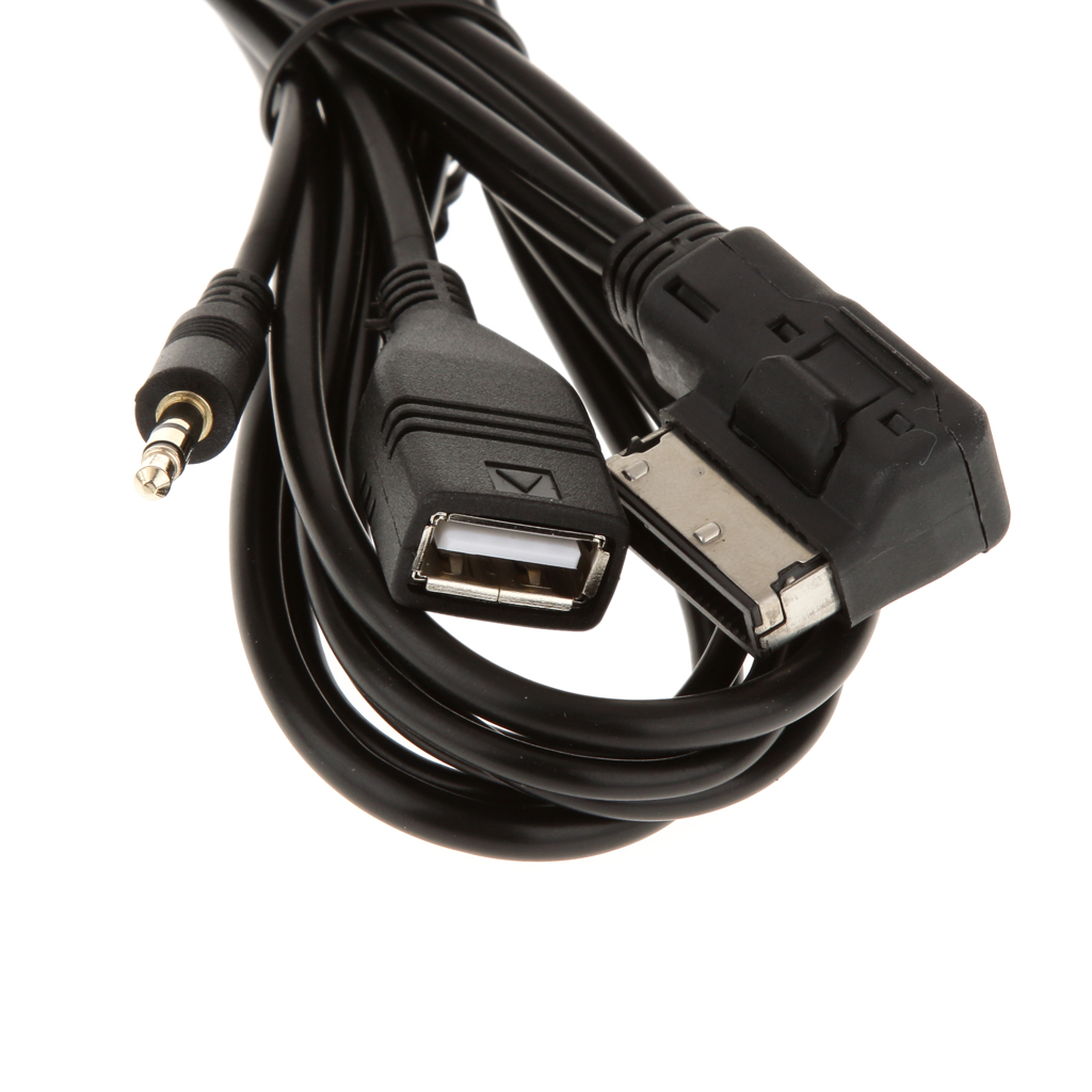 Music AMI MMI MDI Interface USB Charger AUX Cable for  for Audi Q3 Q5 Q7 A8 A5